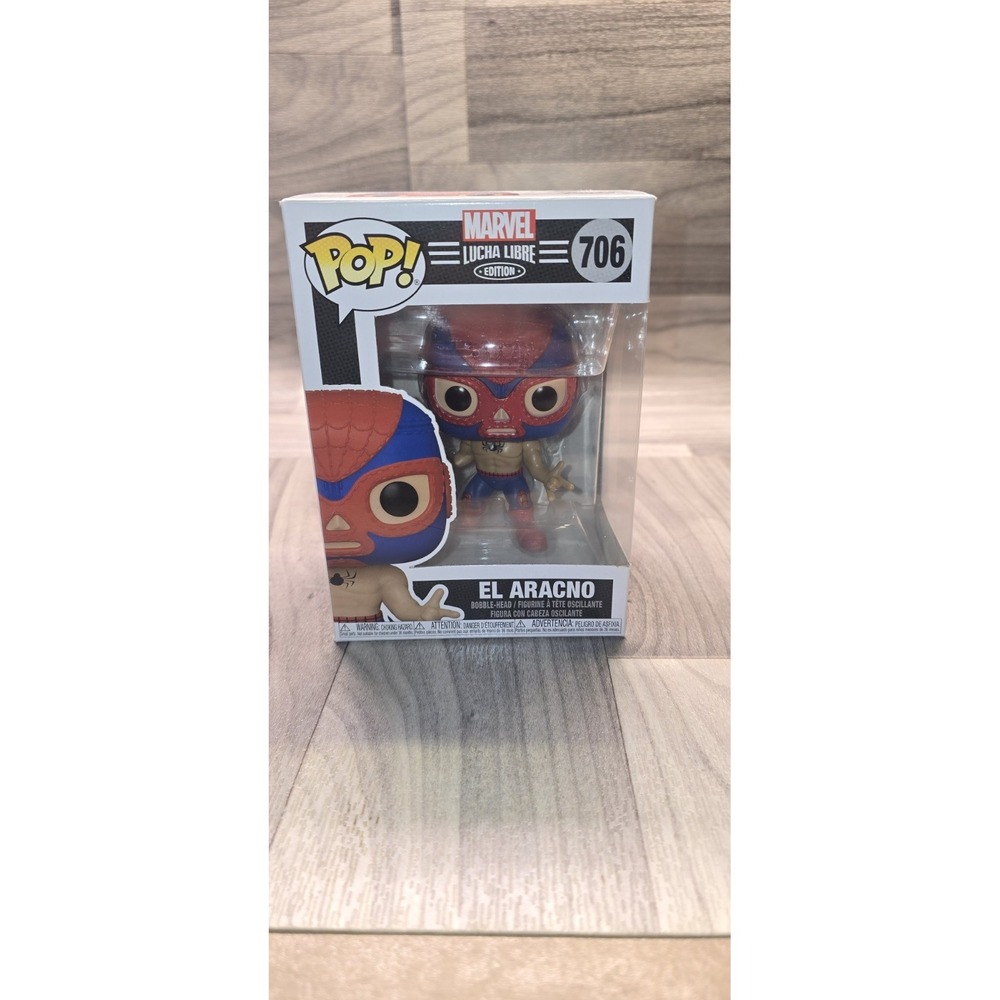 Marvel Lucha Libre El Aracno Pop! Vinyl Figure #706 Funko Spider-man